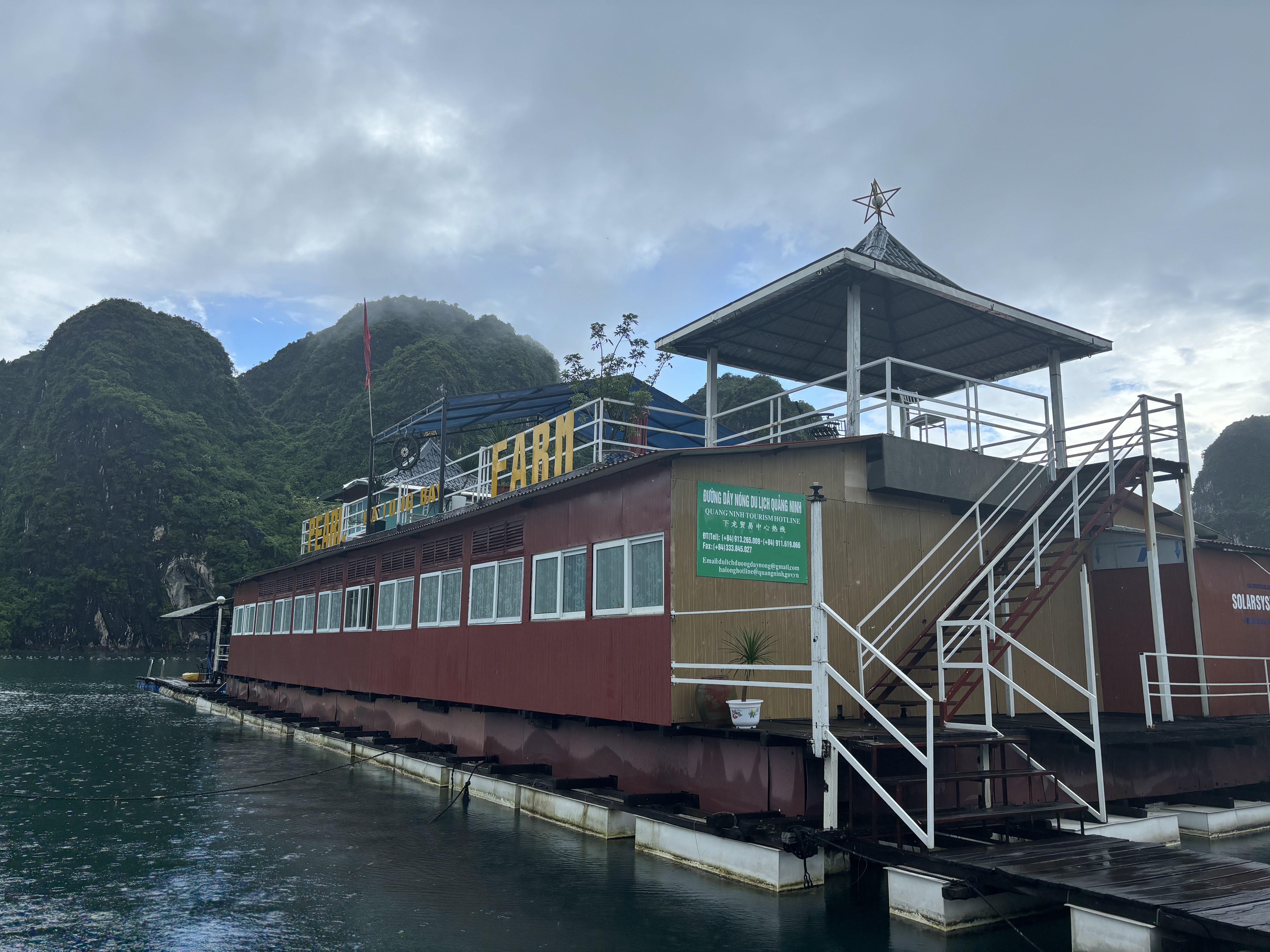 Halong Pearl Farm in Tung Sau. Photo by D’Charme Cruises.